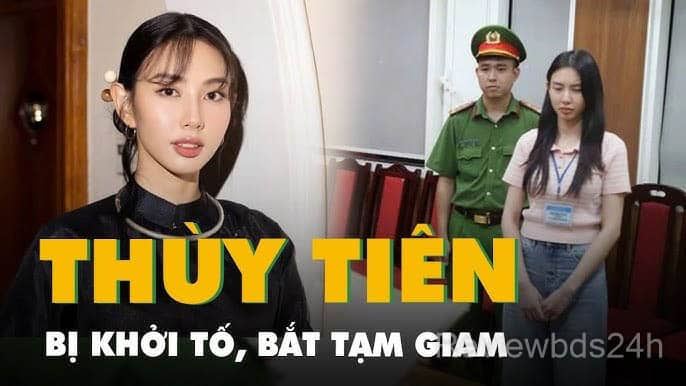Hoa Hậu Thùy Tiên Bị Bắt Tạm Giam Vì Liên Quan Đến Sai Phạm Kẹo Kera